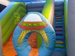 Castillo Hinchable Cubierto astronautas