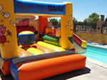 Castillo hinchable pepa pig