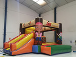 Castillo hinchable pirata