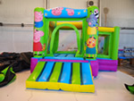 Alquileres de Castillos Hinchables tama�o peque�o Peppa Pig en Madrid