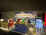 Montaje navidad entro comercial
