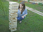 Alquileres Hinchables de megatorre de madera en Madrid