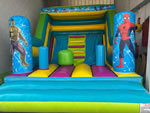 Alquiler de Castillo Multicolor Superheroes