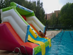Venta de castillo de agua para piscinas en Madrid