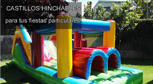 Alquiler de castillos hinchables para colegios