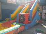Castillo hinchable Tobog�n acu�tico terrestre Cars