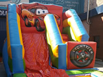 Castillo hinchable Tobog�n acu�tico terrestre Cars