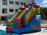 Castillo hinchable Tobog�n acu�tico terrestre Cars