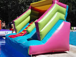 Alquileres de castillo hinchable para verano en Madrid